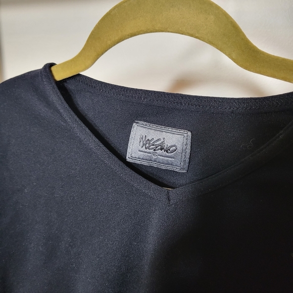 Authentic Vintage MOSSIMO Pin Up Skater 90s crop top Size Small Boxy Oversized - Picture 3 of 9